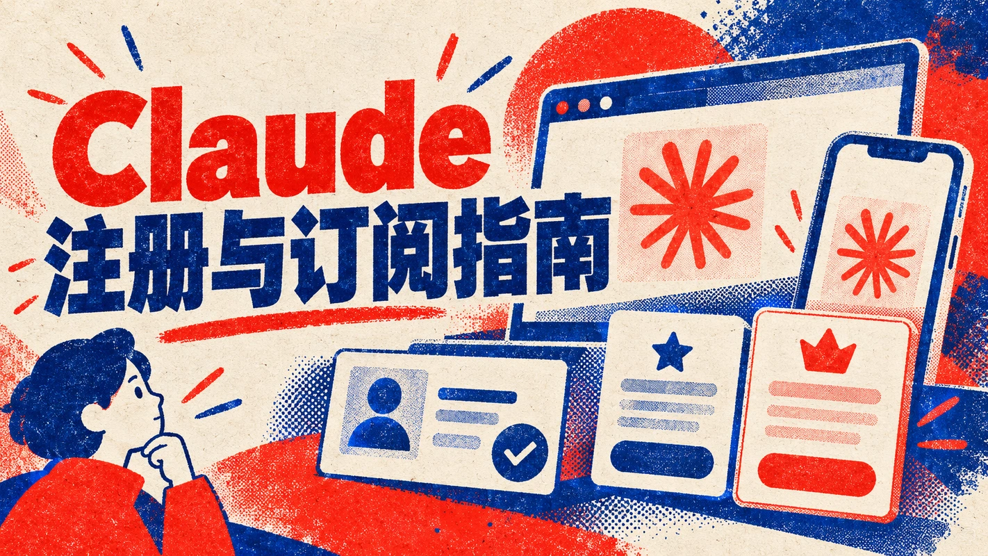 Claude 注册与 Pro 订阅指南（2026） 封面
