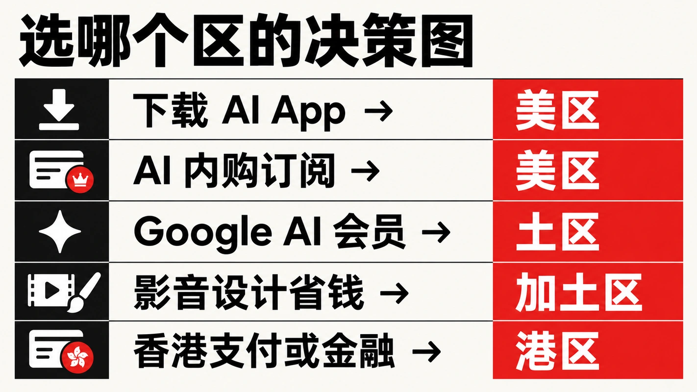选哪个区的决策图